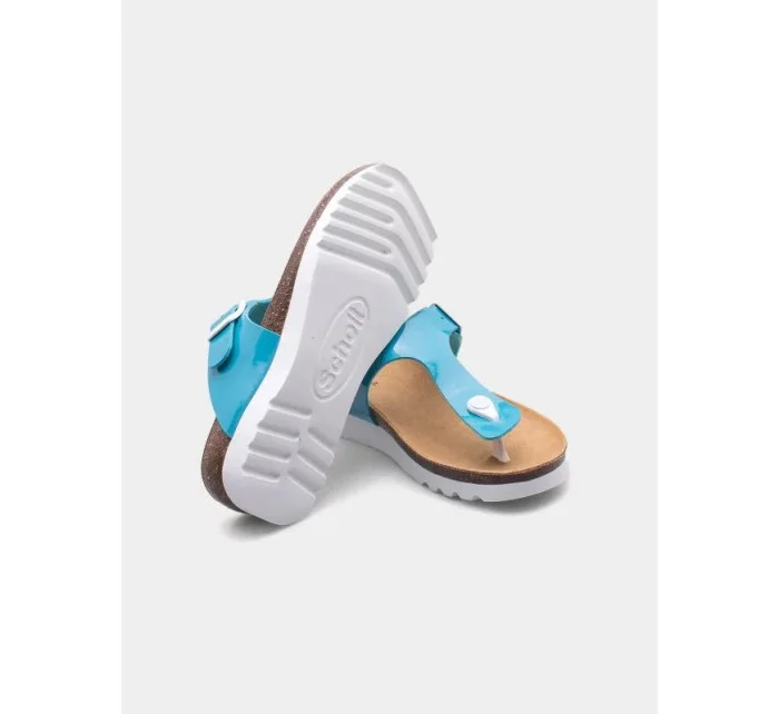 Dámské žabky Visa W Modrá mix model 20329932 - SCHOLL Dámské žabky Visa W Modrá mix model 20329932 - SCHOLL