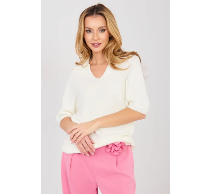 Sveter s krátkym rukávom model 224867 Taliansko Moda