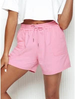 Dámské teplákové šortky pink Dstreet model 21979491 - FashionStreet