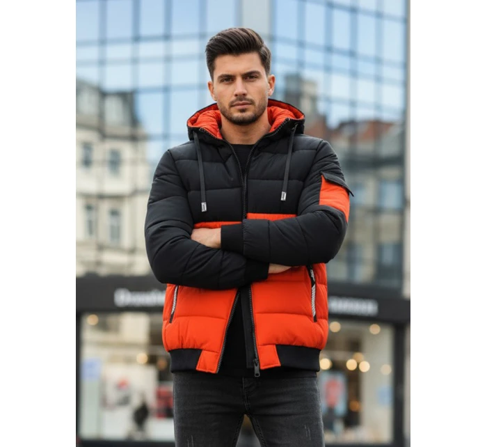 Pánská zimní bunda s kapucí Dstreet model 21993635 - FashionStreet