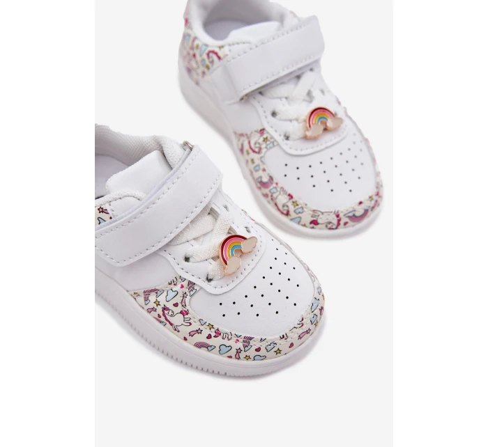 Dětské sneakersy sportovní obuv model 21700793 bílé Thalia - Boto