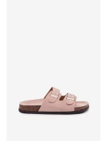 Dámské žabky Světle růžové Oliena