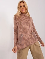 Jumper AT SW 2341.00P svetlohnedý