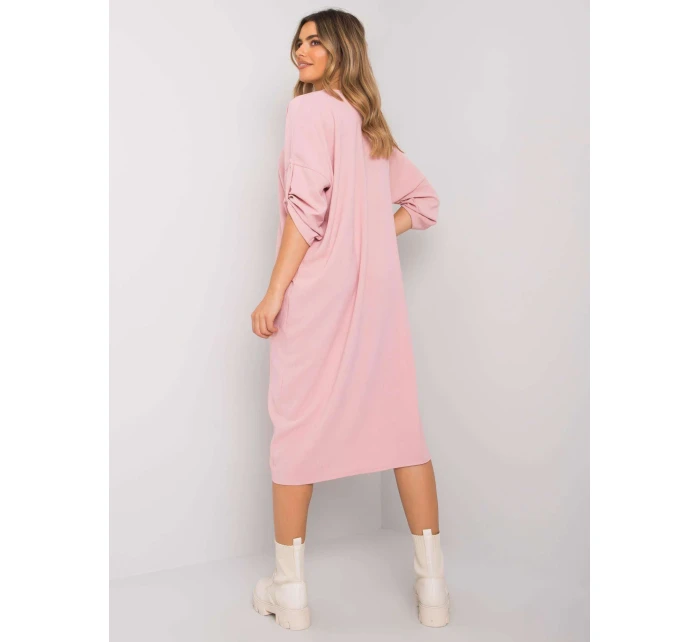 Šaty DHJ SK 20148.20 svetlo ružová