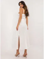 Šaty LK SK model 20556874 ecru - FPrice Šaty LK SK model 20556874 ecru - FPrice