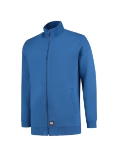 Tepláková bunda Prateľná 60 °C unisex mikina kráľovská modrá