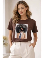 BLUZKA model 22035637 - OFF PINK