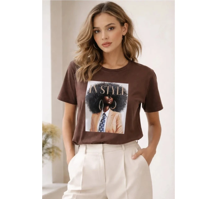 BLUZKA model 22035637 - OFF PINK