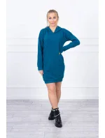 model 18748089 šaty s kapucí - K-Fashion