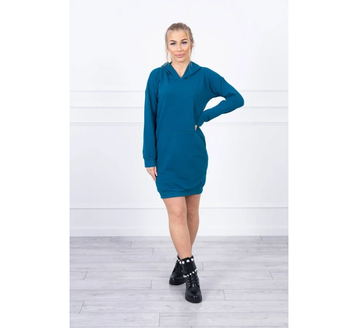 model 18748089 šaty s kapucí - K-Fashion