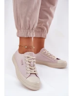 Trampki Damskie Big Star RR274732 Jasnoróżowe
