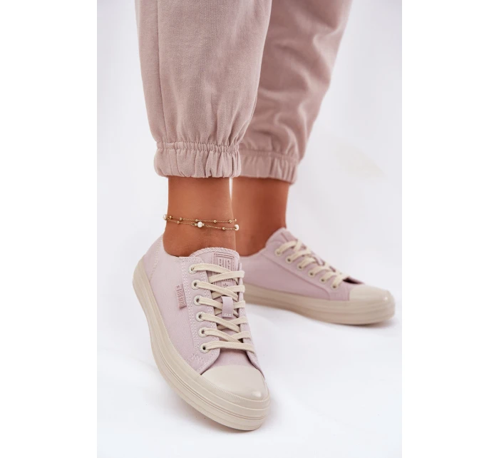 Trampki Damskie Big Star RR274732 Jasnoróżowe