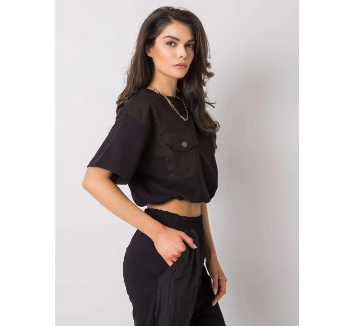 Dámska mikina 217 BL 24290.80P čierna Dámska mikina 217 BL 24290.80P čierna