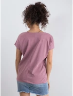 Tričko RV TS 4832.19P tmavoružové Tričko RV TS 4832.19P tmavoružové