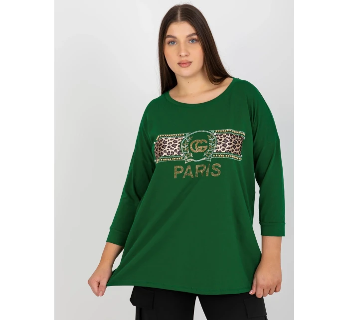 Halenka VI BZ model 17913896 tmavě zelená - FPrice Halenka VI BZ model 17913896 tmavě zelená - FPrice