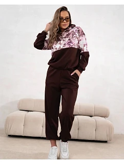 Športová súprava s motívom čokoládových kvetov (821148)