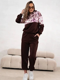 Športová súprava s motívom čokoládových kvetov (821148)