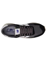 Čierne semišové pánske športové tenisky New Balance (MS237GA)