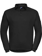 Pracovní mikina s límečkem 12. black model 22476356 - Russell Athletic Pracovní mikina s límečkem 12. black model 22476356 - Russell Athletic