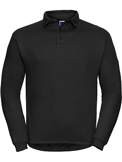 Pracovní mikina s límečkem 12. black model 22476356 - Russell Athletic