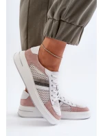 Dámské kožené tenisky D&A model 21655879 - S.Barski