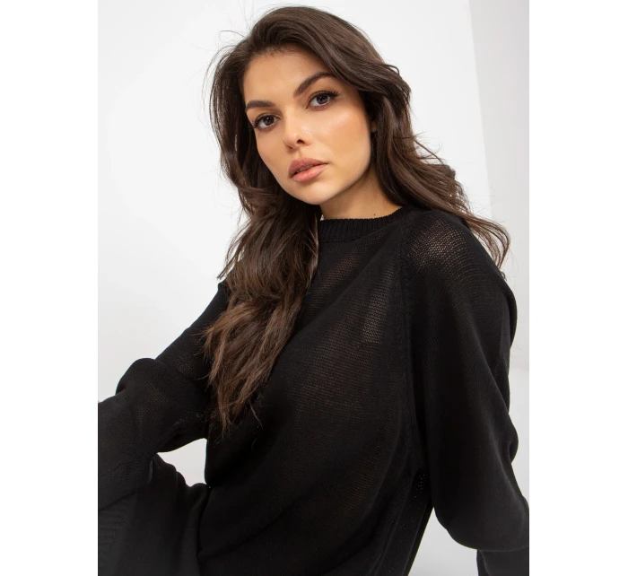 Dámsky sveter BA SW 9005 .36P čierna - FPrice