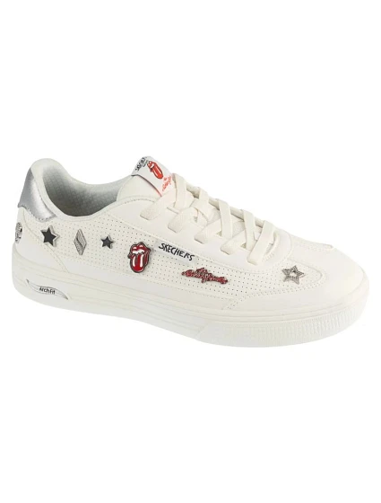 Skechers Arch Fit Arcade – Rolling Stones 190000-WHT bílé 36