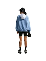 Dámská mikina Studio Fleece, modrá, model 22313329 - NIKE