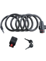 Zámok na bicykel so špirálovým lankom Dunlop 12 mm ST 56376 Zámok na bicykel so špirálovým lankom Dunlop 12 mm ST 56376