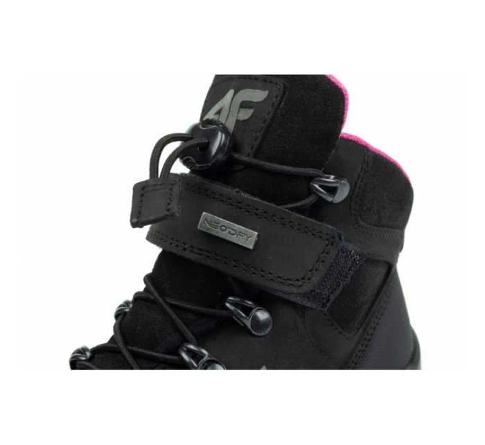 Detská treková obuv HJZ21-JOBMW251 black - 4F Detská treková obuv HJZ21-JOBMW251 black - 4F