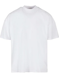 Build your Brand BY 230 Pánske tričko „Mock Neck“ 56.0230 biele