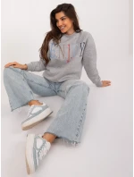 Bluza model 20170751 szary - FPrice Bluza model 20170751 szary - FPrice