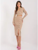 Komplet EM KMPL model 19639140 ciemny bezowy - FPrice