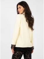 MI MA bunda A5288.68 svetložltá MI MA bunda A5288.68 svetložltá