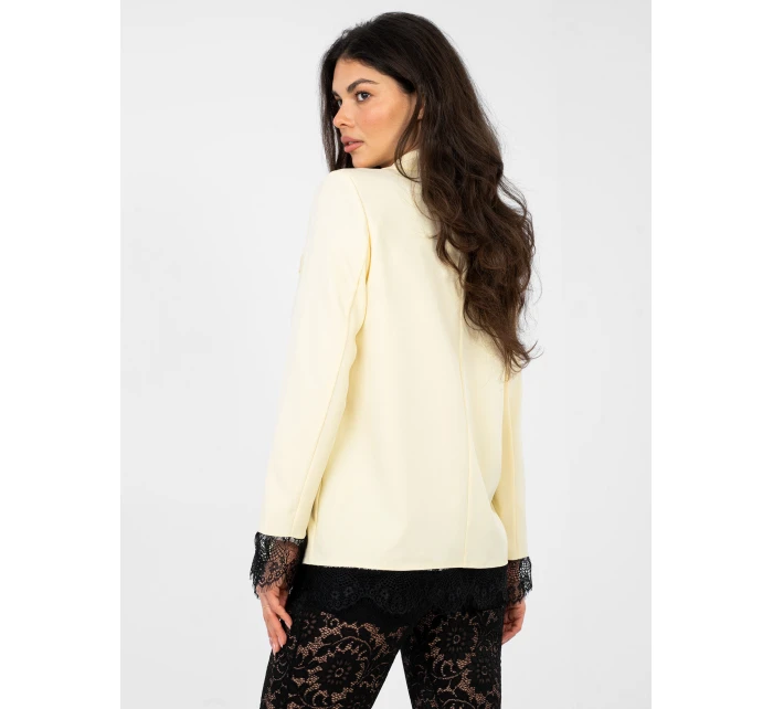 MI MA bunda A5288.68 svetložltá MI MA bunda A5288.68 svetložltá