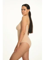 Dámske zoštíhľujúce body bez švov 421 Beige - Julimex