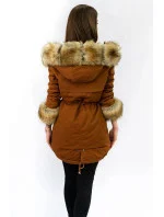 DAMSKA PARKA ZIMOWA Z model 21241940 - SPEED.A DAMSKA PARKA ZIMOWA Z model 21241940 - SPEED.A