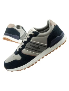 buty sportowe męskie sneakersy model 22002167 modne wygodne lekkie - Wrangler