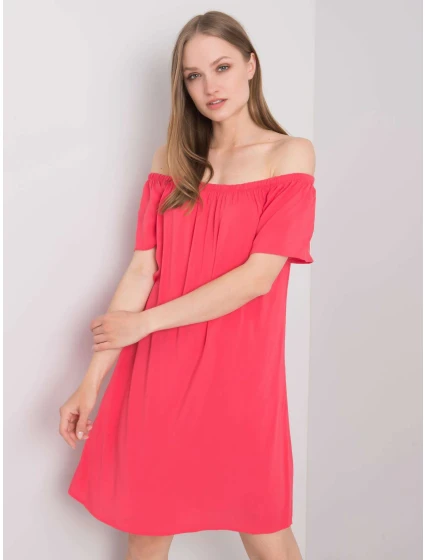 Šaty D73761M30145E koralové