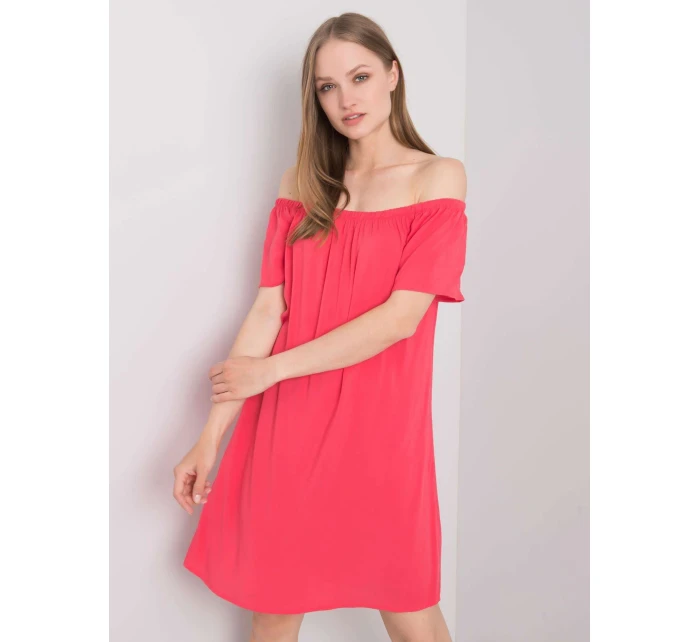 Šaty D73761M30145E koralové