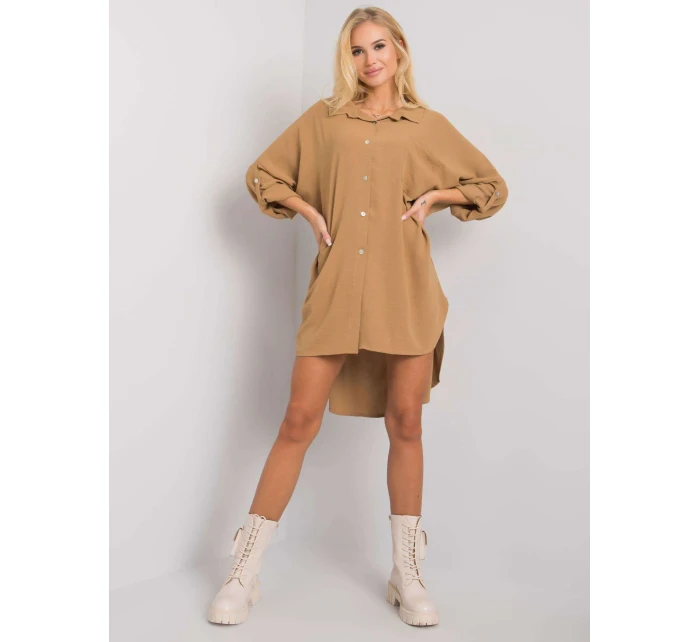 Šaty DHJ SK model 15911762 tmavě lila - FPrice Šaty DHJ SK model 15911762 tmavě lila - FPrice