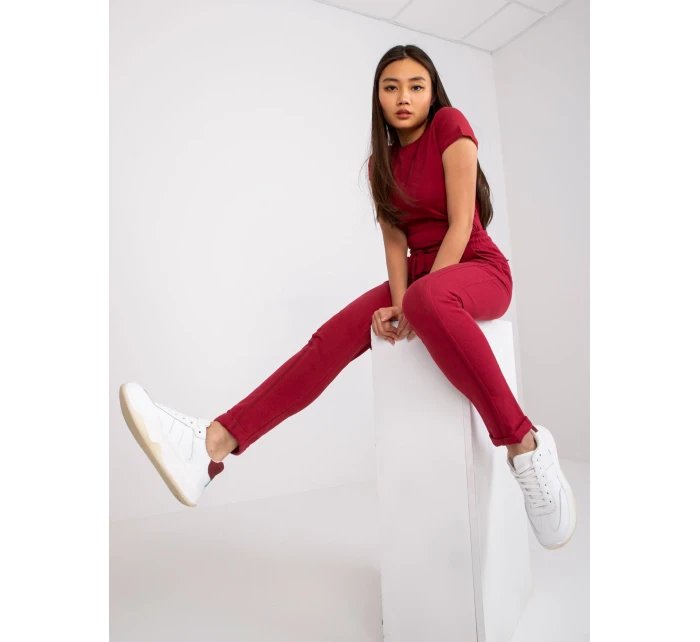 Tepláky RV DR model 14818490 kaštanová - FPrice Tepláky RV DR model 14818490 kaštanová - FPrice