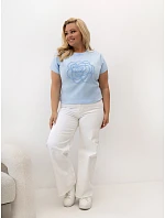 T shirt RV TS model 22173013 jasny niebieski - FPrice