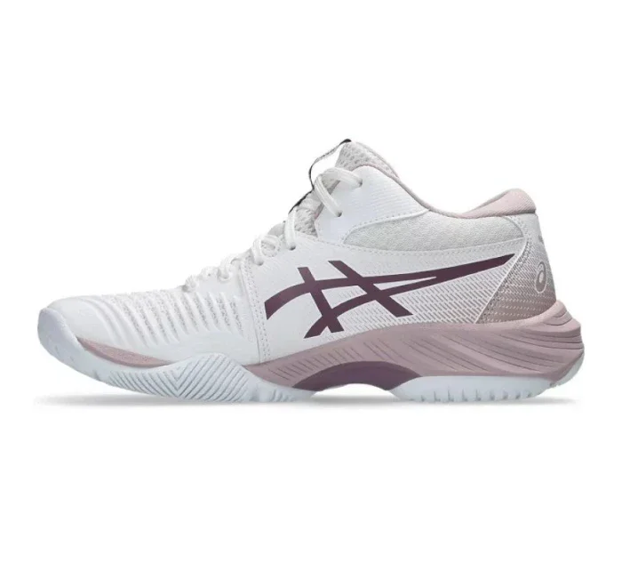 Dámske tenisky Netburner Ballistic FF MT 3 W 1052A070108 White with Purple - Asics