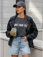 Dámske tričko s potlačou BONGANIR graphite FashionStreet RY2636