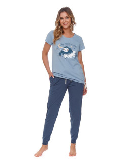 dámské pyžamo modré model 19649257 - DN Nightwear