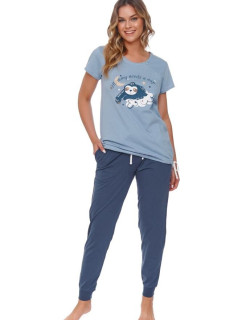 dámské pyžamo modré model 19649257 - DN Nightwear