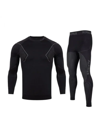 Pánske termo tričko GT43257 black-grey - Alpinus Active Pánske termo tričko GT43257 black-grey - Alpinus Active