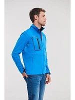 Pánská 3vrstvá sportovní softshell bunda 10. black model 22473477 - Russell Athletic Pánská 3vrstvá sportovní softshell bunda 10. black model 22473477 - Russell Athletic
