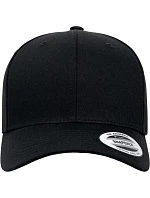Flexfit 6389 6 panelová Snapback kšiltovka "Retro" 55.6389 black